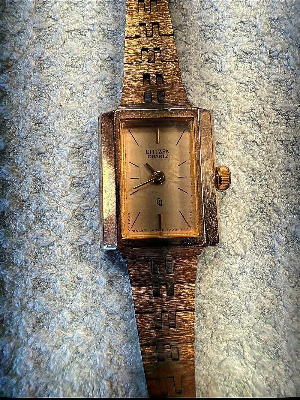 Vintage Citizen Quartz Gold-Tone Watch